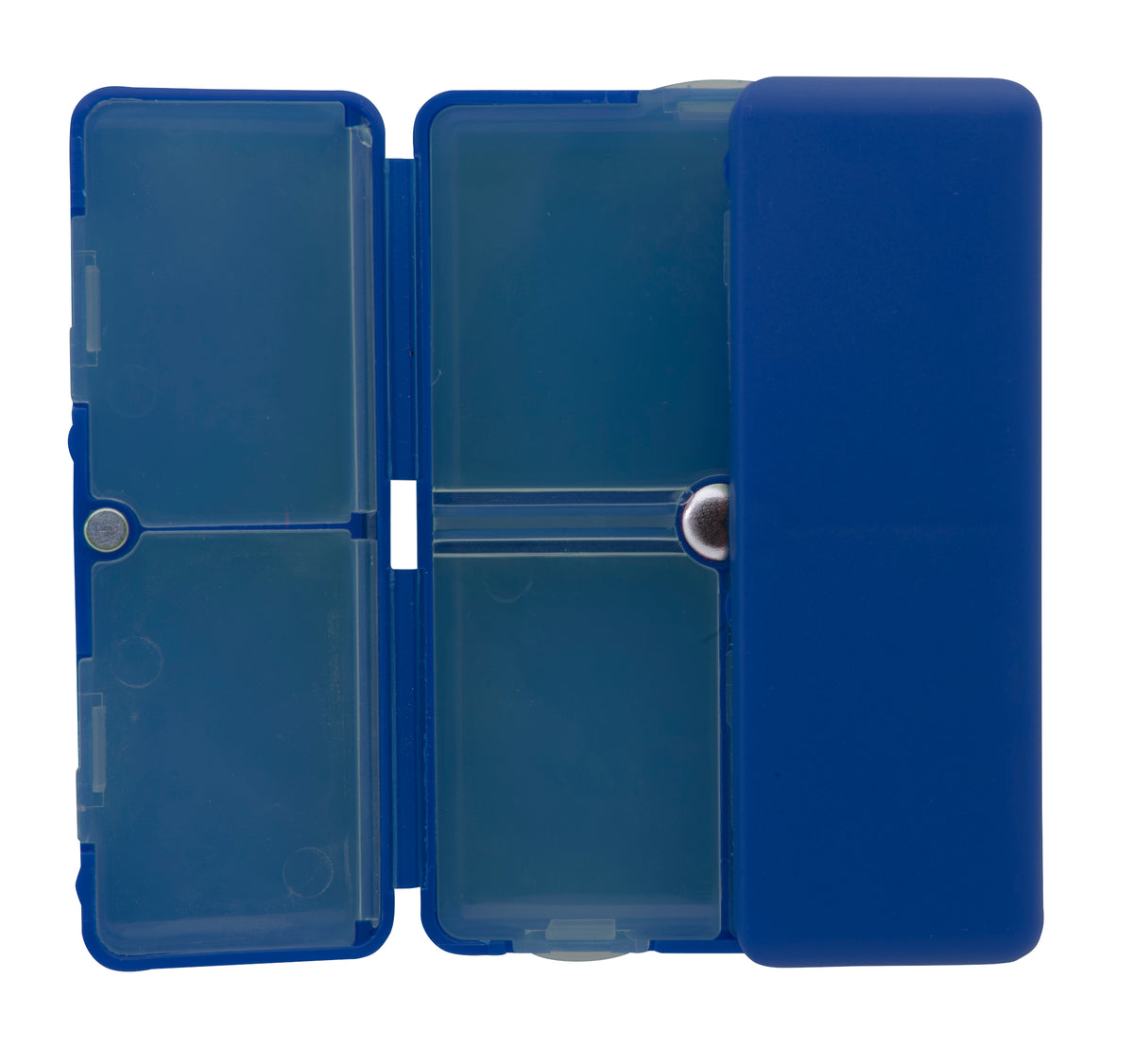 Custom logo Magnetic Dual-Open Pill Box