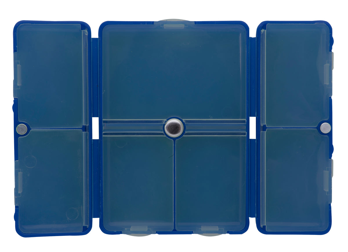 Custom logo Magnetic Dual-Open Pill Box