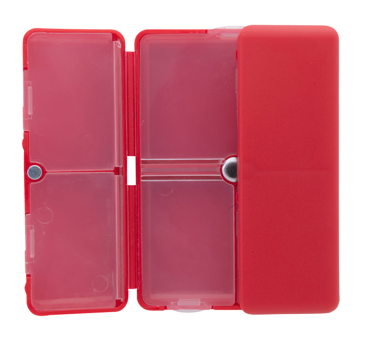 Custom logo Magnetic Dual-Open Pill Box
