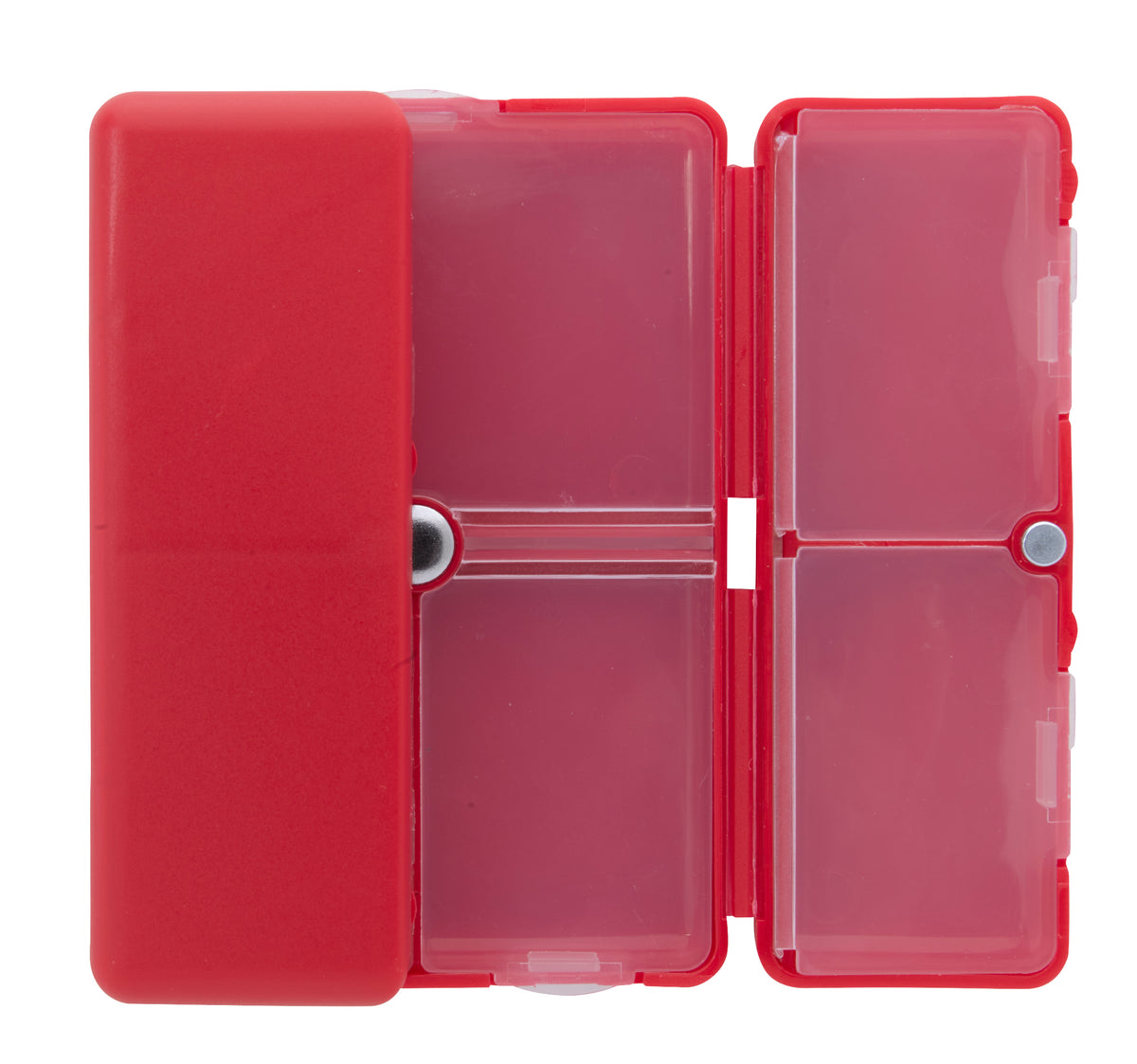 Custom logo Magnetic Dual-Open Pill Box