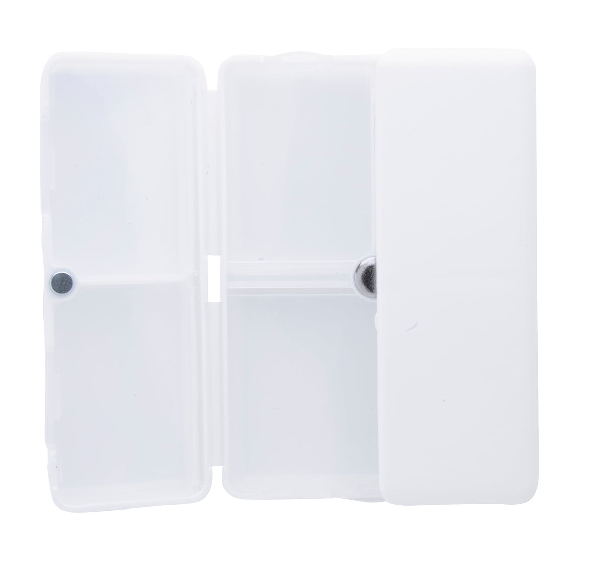 Custom logo Magnetic Dual-Open Pill Box