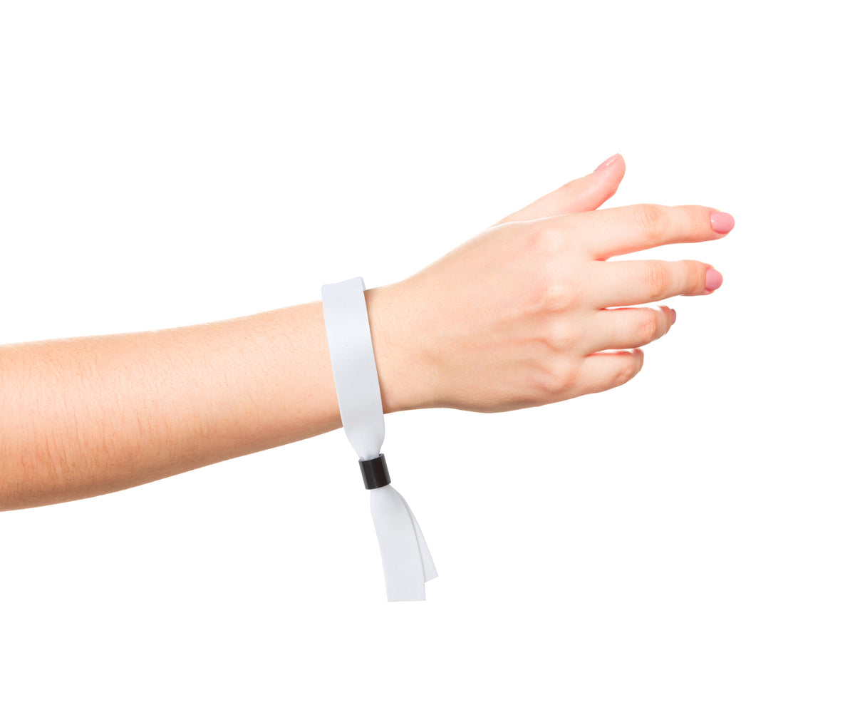 Custom logo 3/4" VIP Locking Wristband