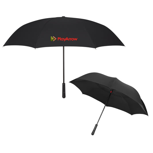 Custom logo 48" Arc Two-Tone Inversion Umbrella