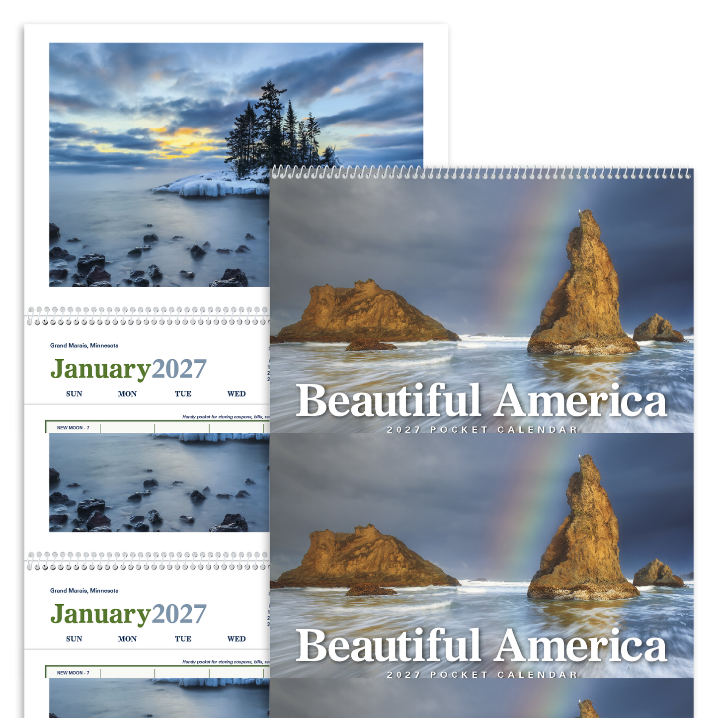 Beautiful America Pocket Calendar