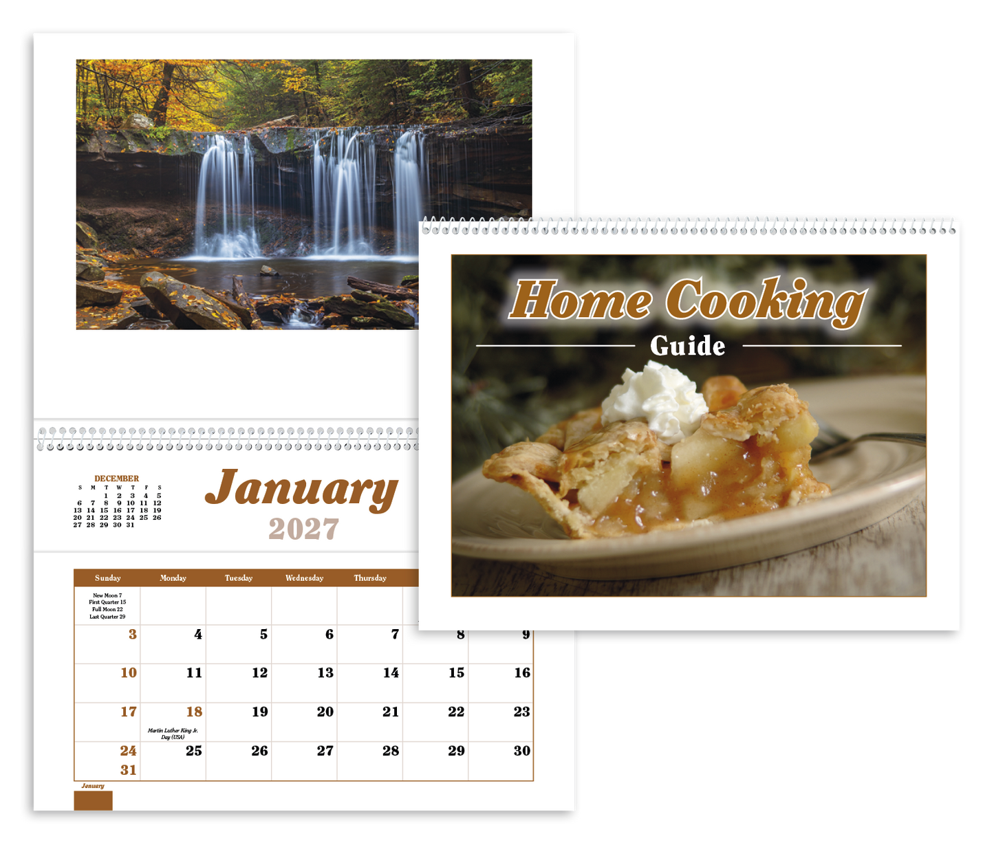 Home Cooking Guide Pocket Calendar