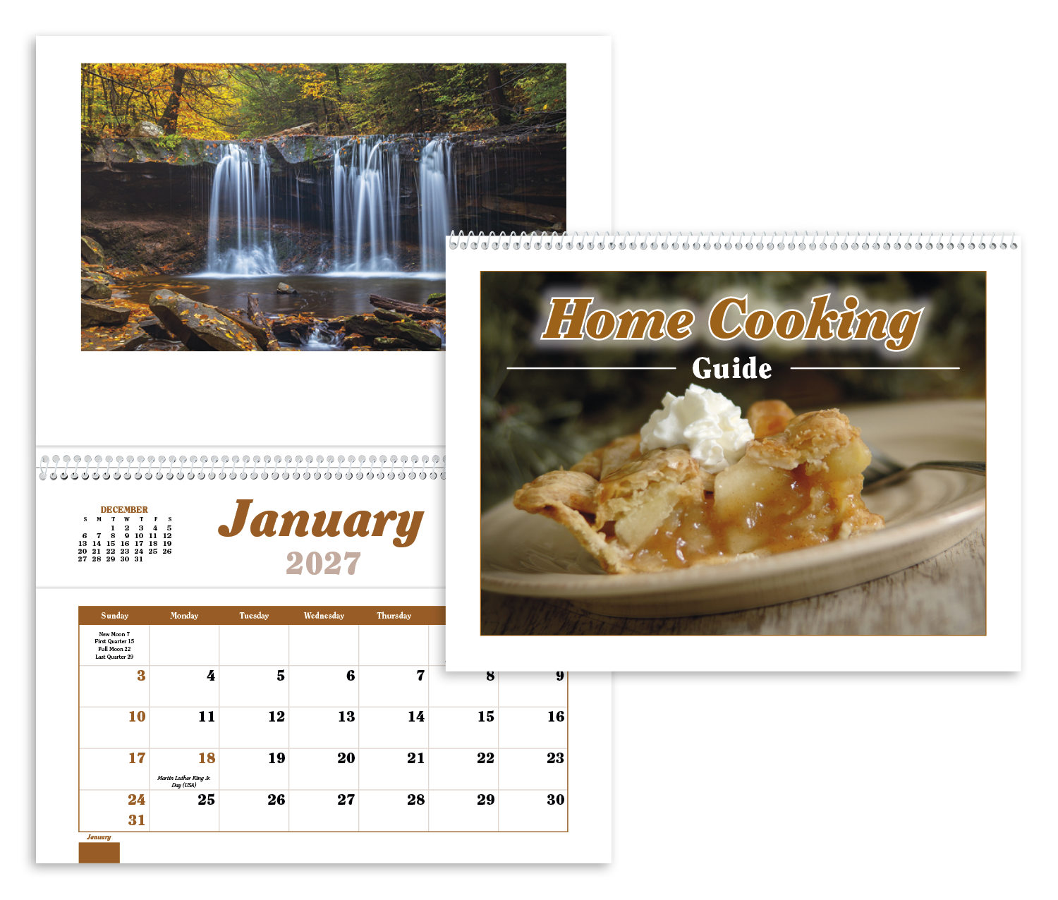 Home Cooking Guide Pocket Calendar
