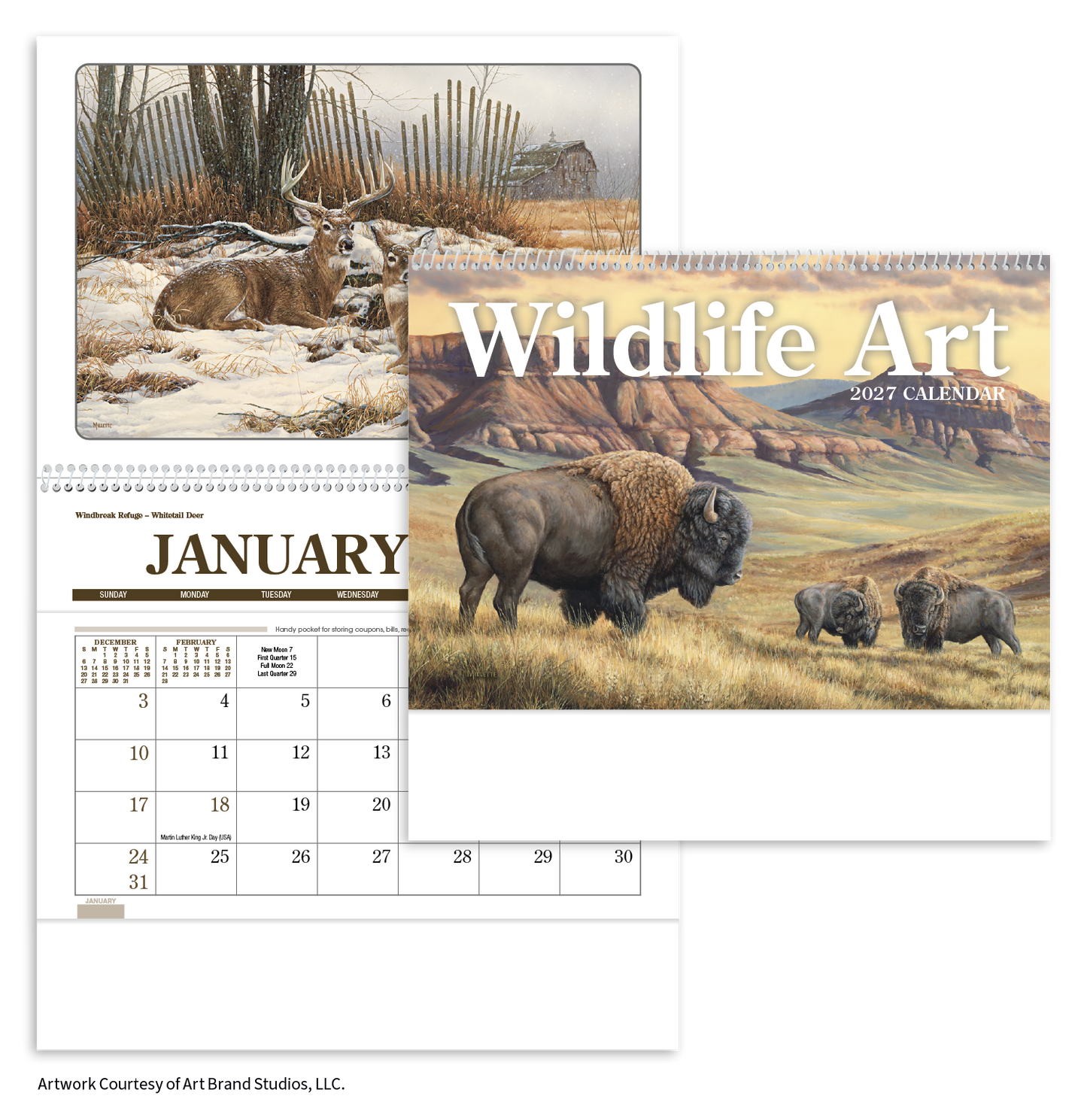 Wildlife Art Pocket Calendar