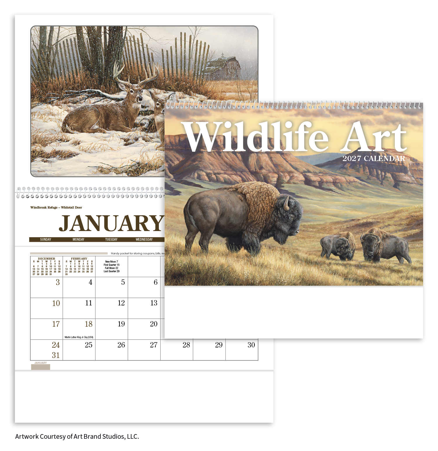 Wildlife Art Pocket Calendar