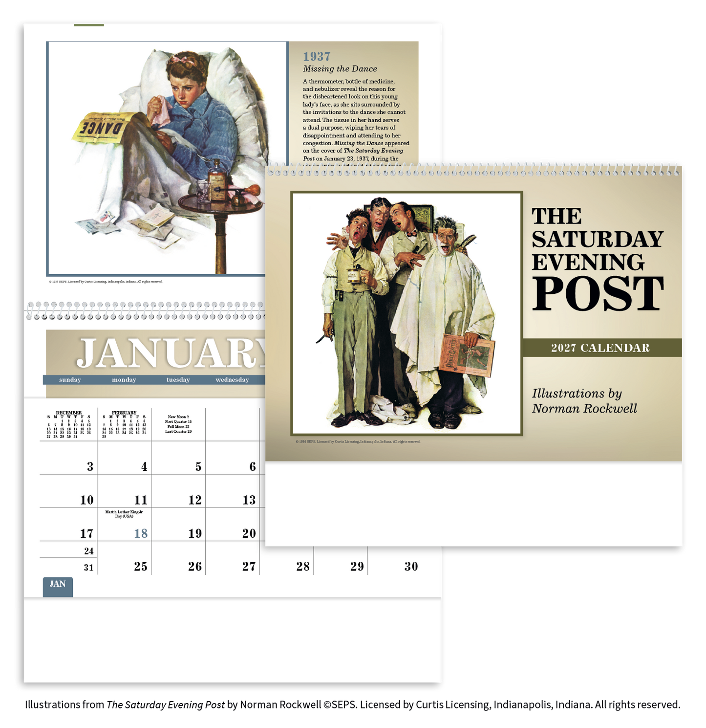The Saturday Evening Post Pocket Calendar