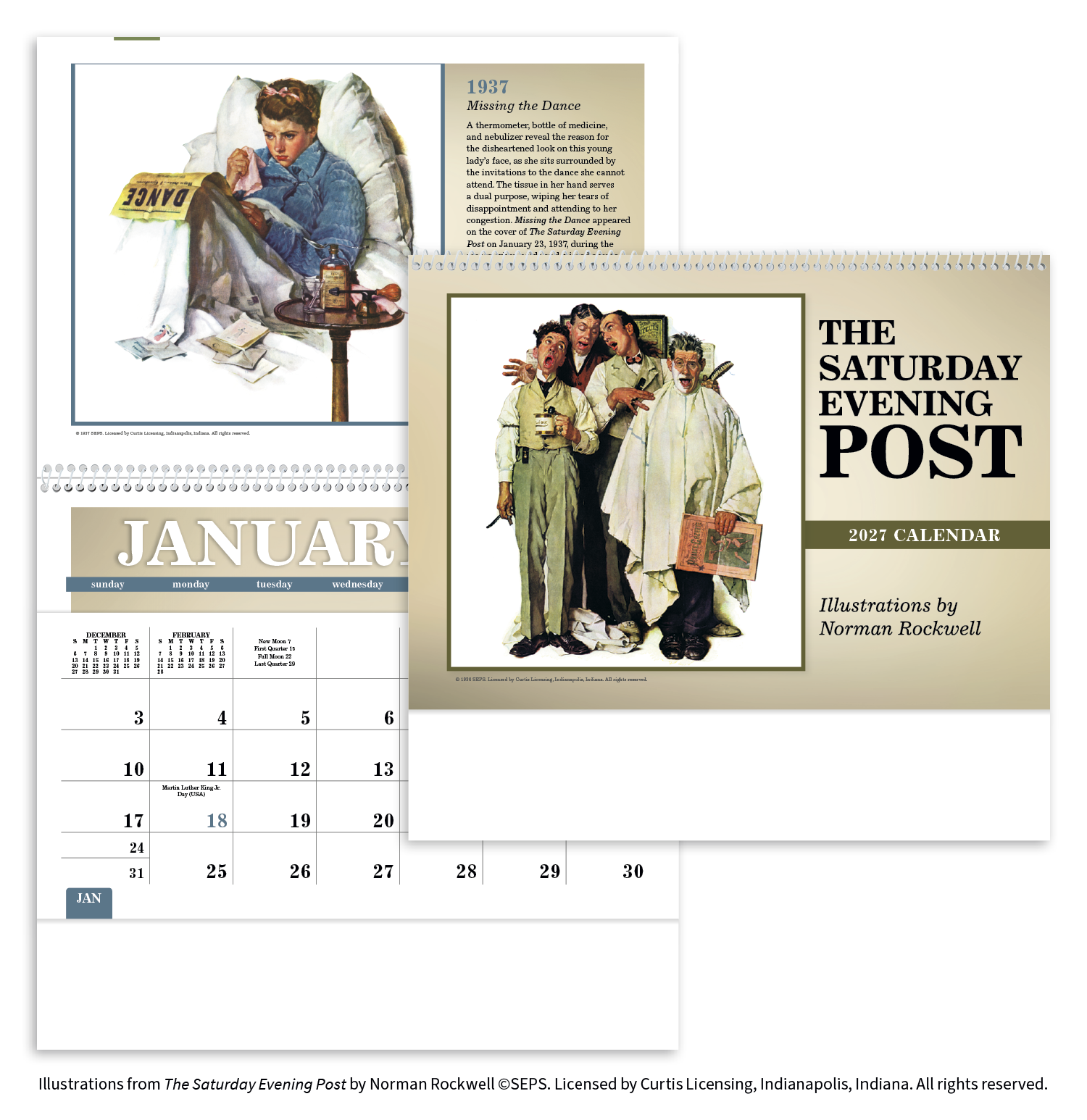 The Saturday Evening Post Pocket Calendar