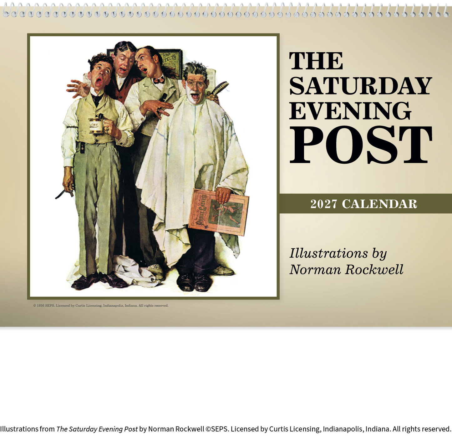 The Saturday Evening Post Pocket Calendar