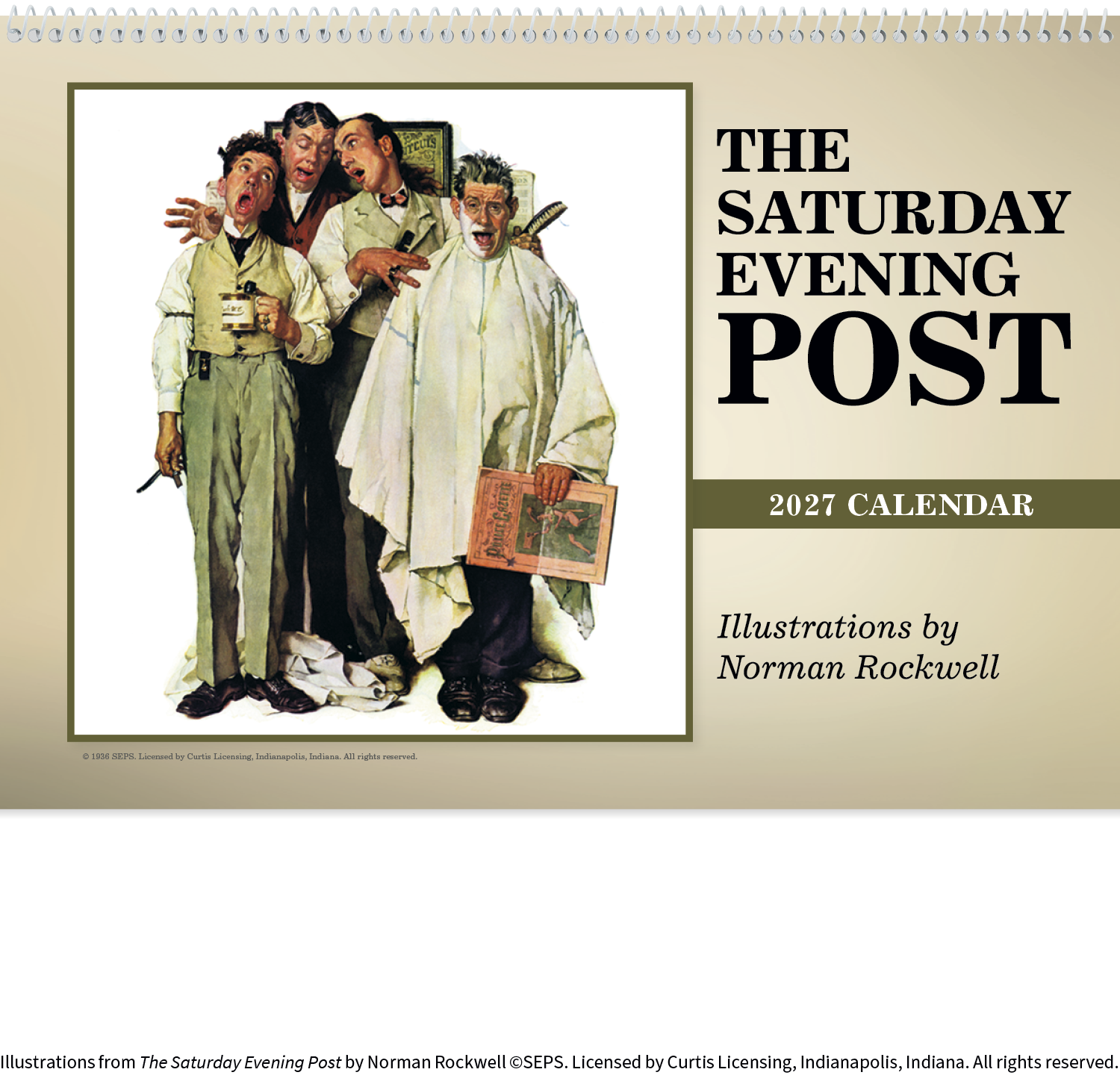 The Saturday Evening Post Pocket Calendar