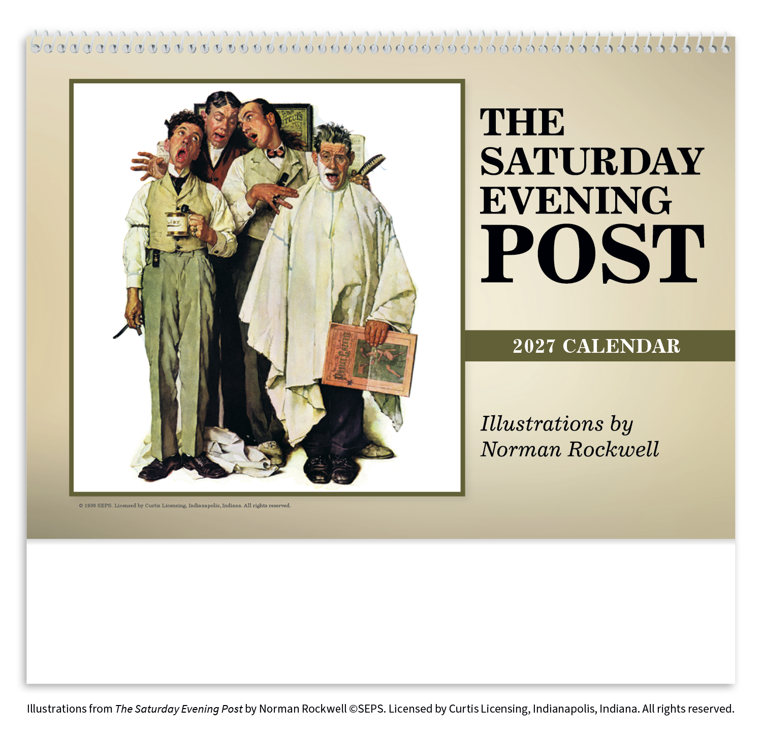 The Saturday Evening Post Pocket Calendar