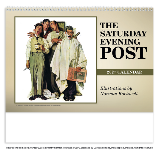 Custom logo The Saturday Evening Post Pocket Calendar