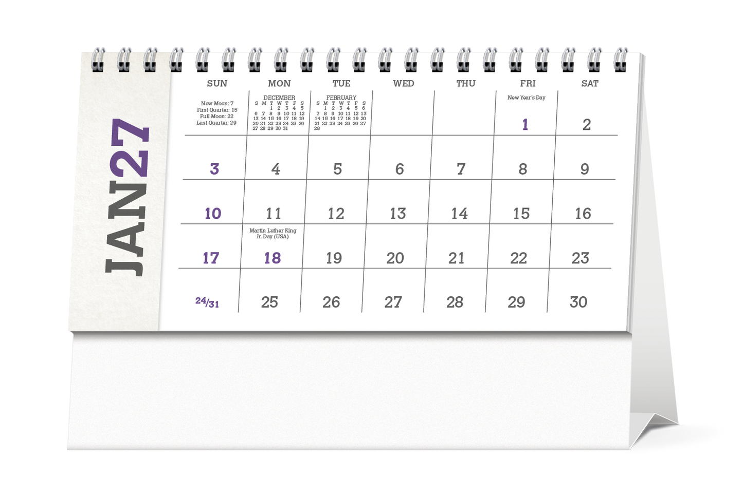 American Splendor Desk Calendar