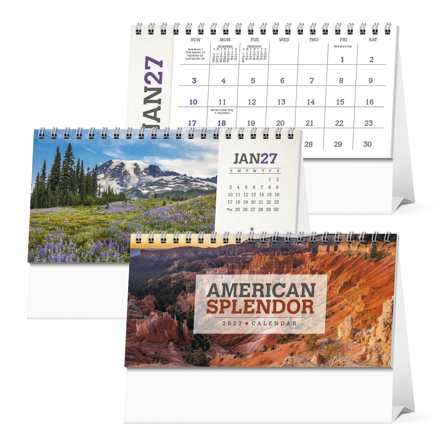 American Splendor Desk Calendar