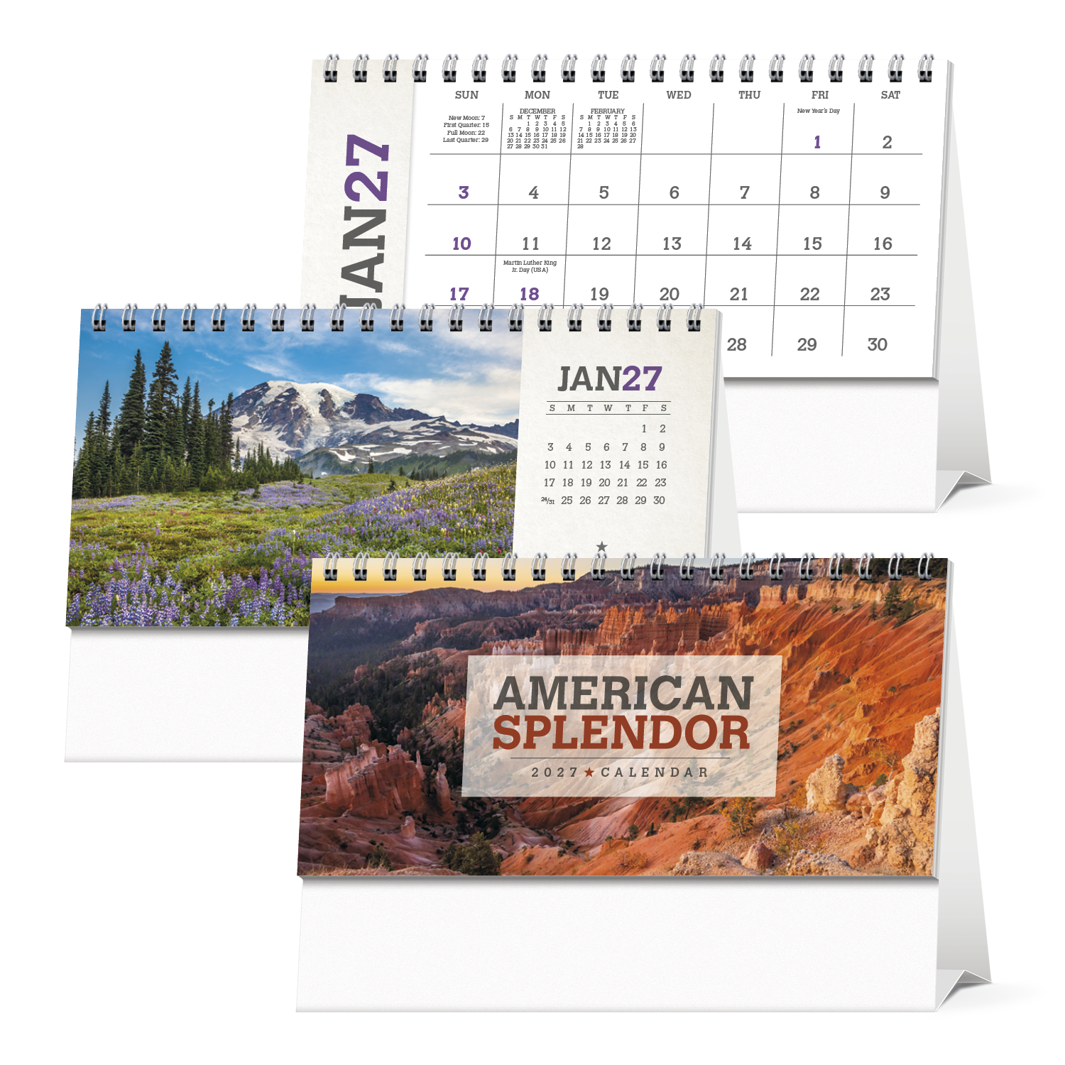 American Splendor Desk Calendar