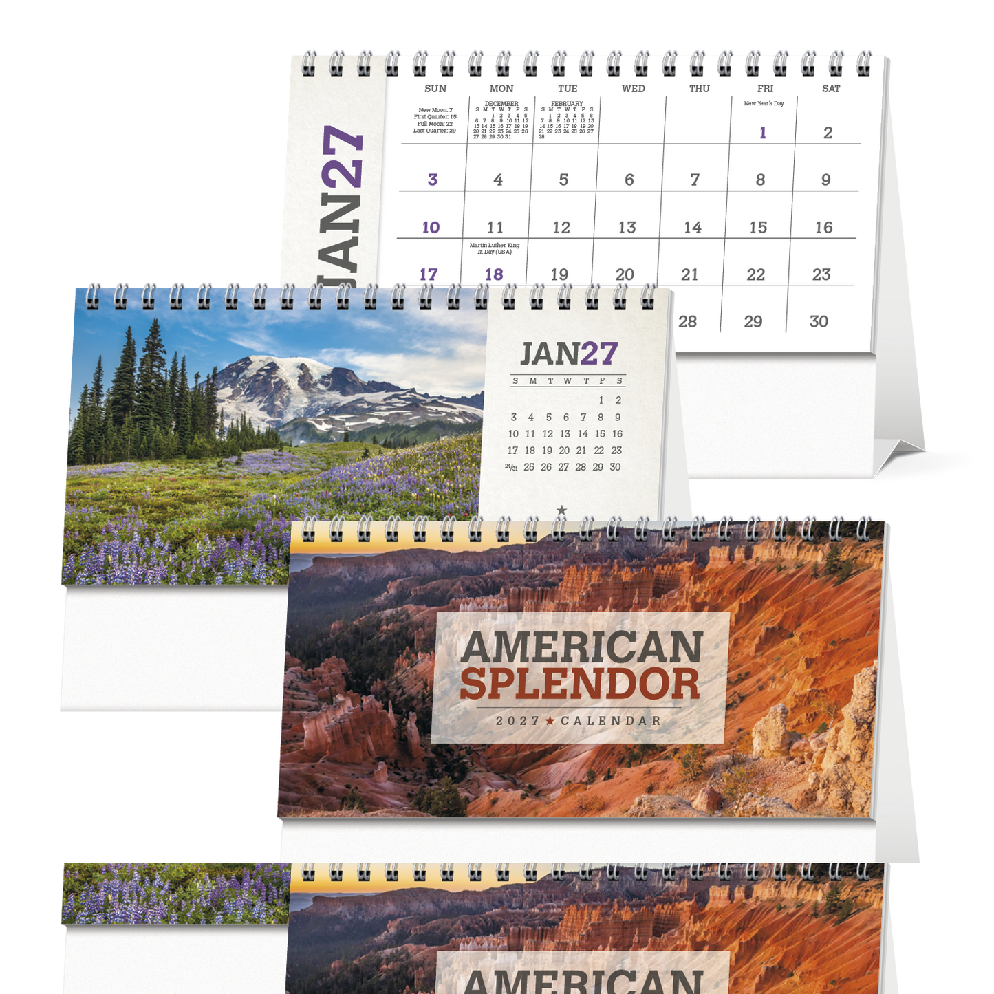 American Splendor Desk Calendar