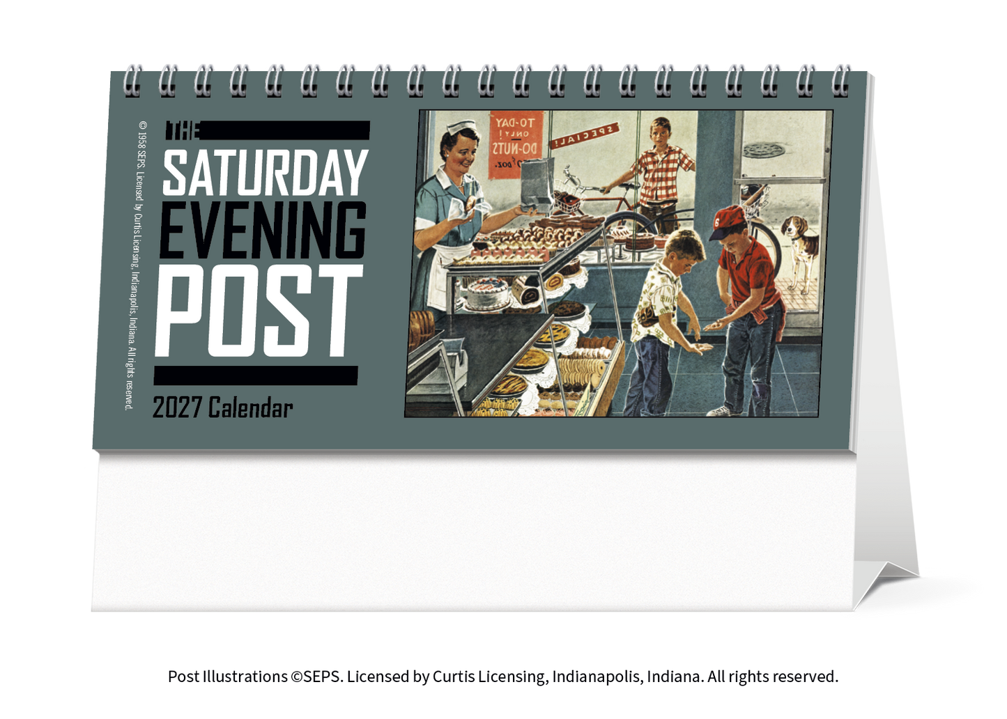 The Saturday Evening Post Desk Calendar