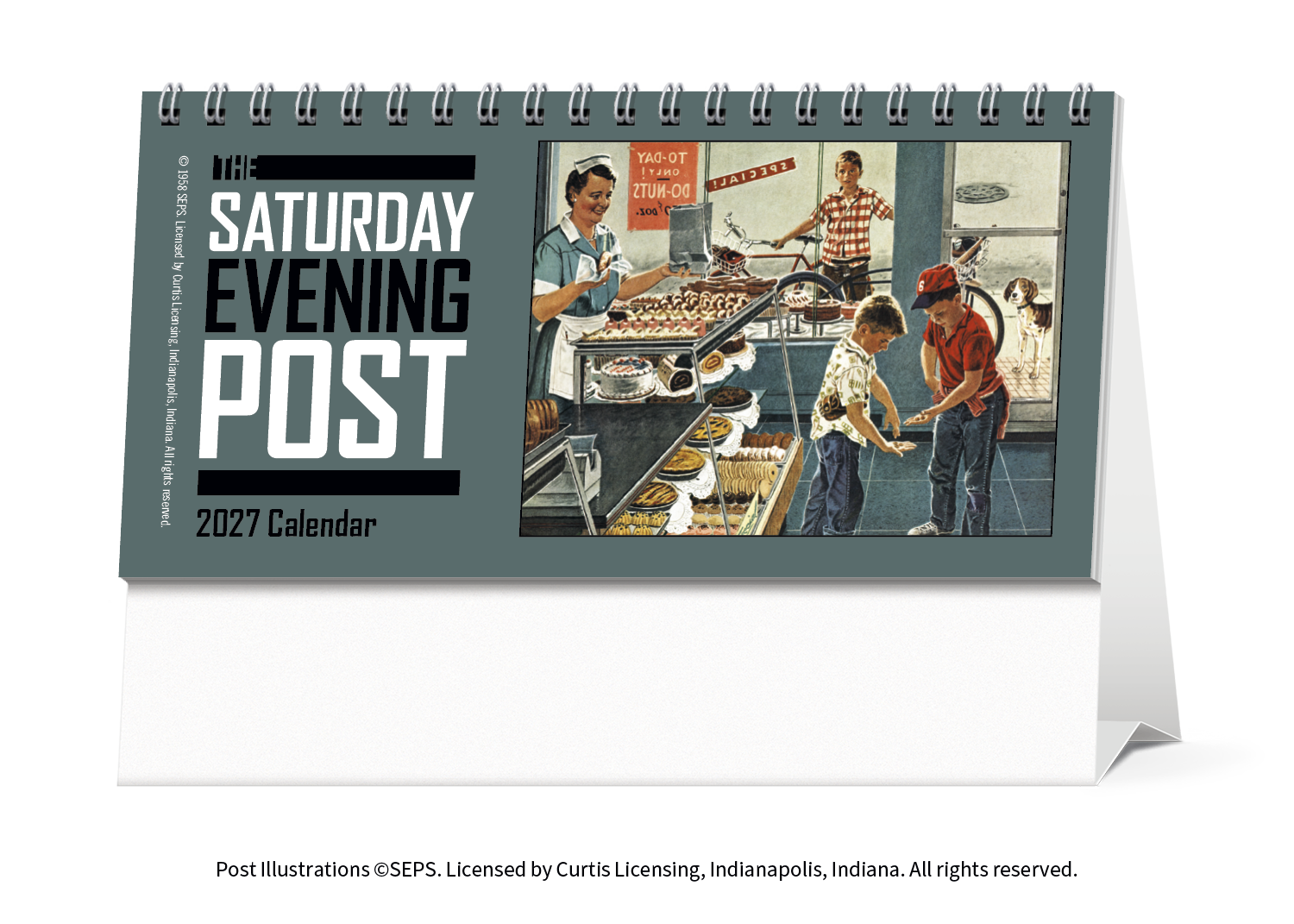The Saturday Evening Post Desk Calendar