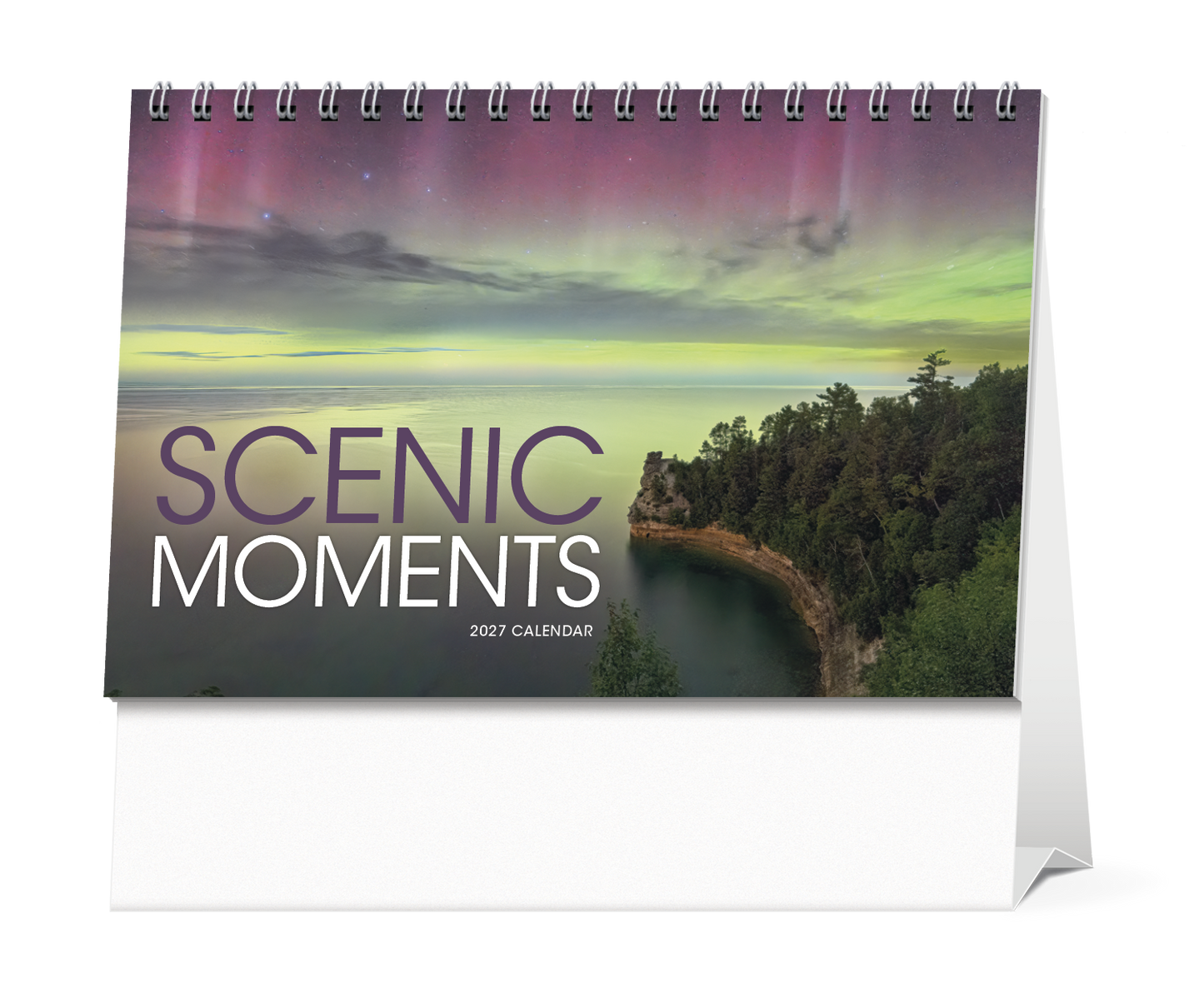 Scenic Moments Large Desk Calendar