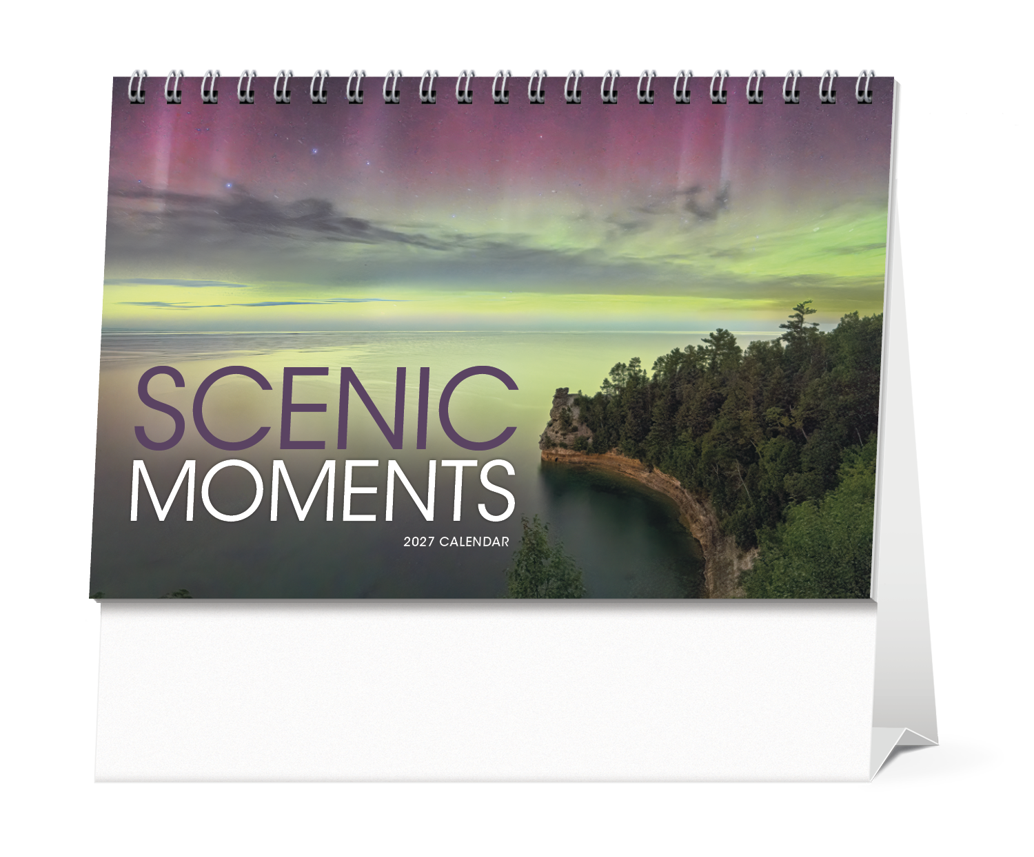 Scenic Moments Large Desk Calendar