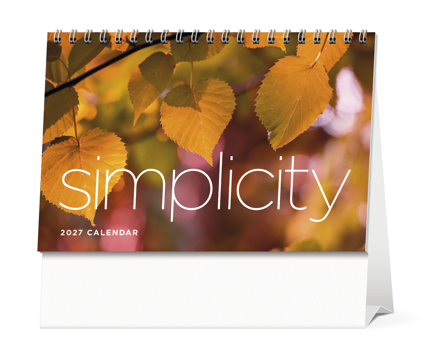 Simplicity Large Desk Calendar