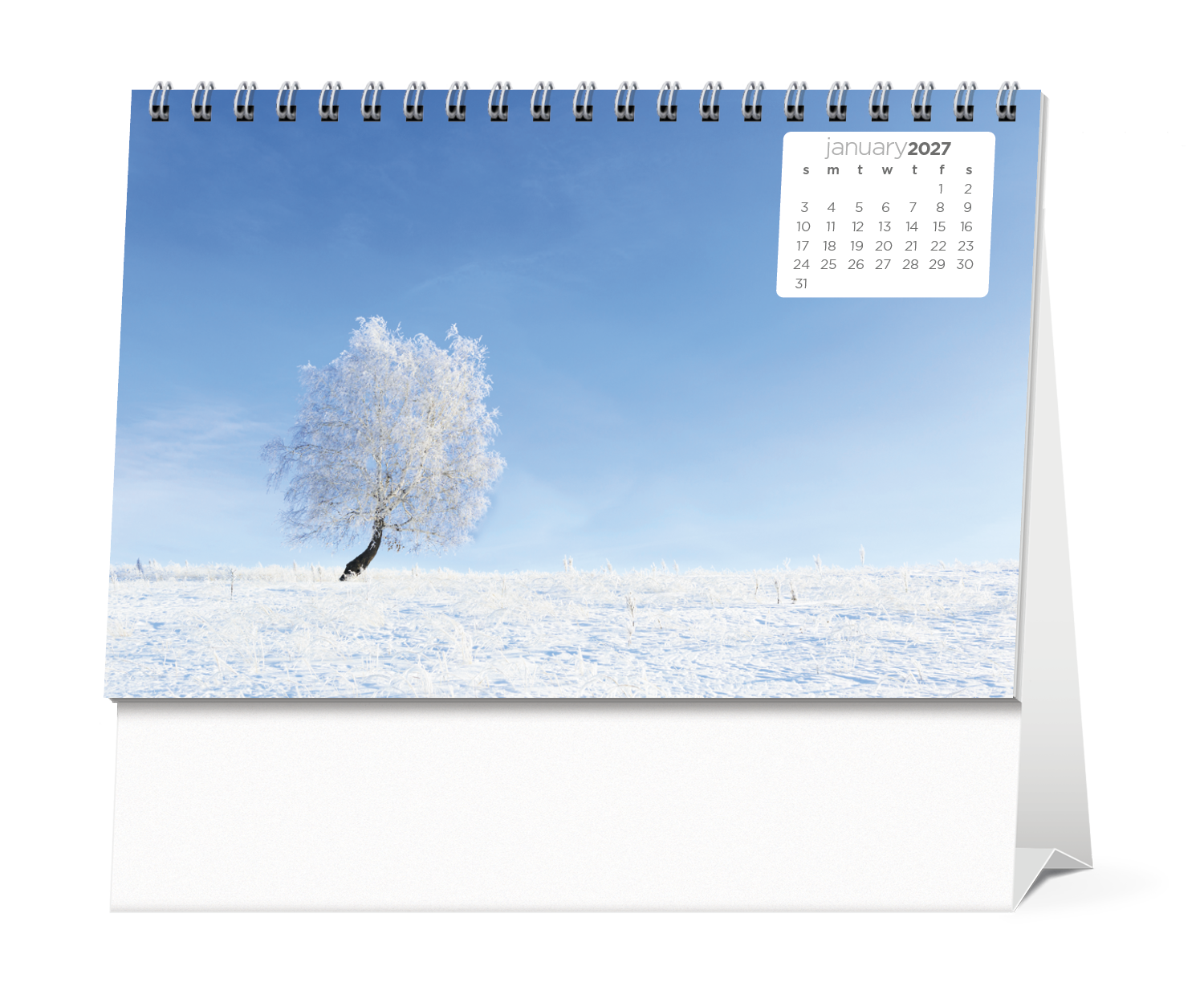 Simplicity Large Desk Calendar