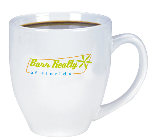 Shiny Bistro Mug - 15 oz. (white)