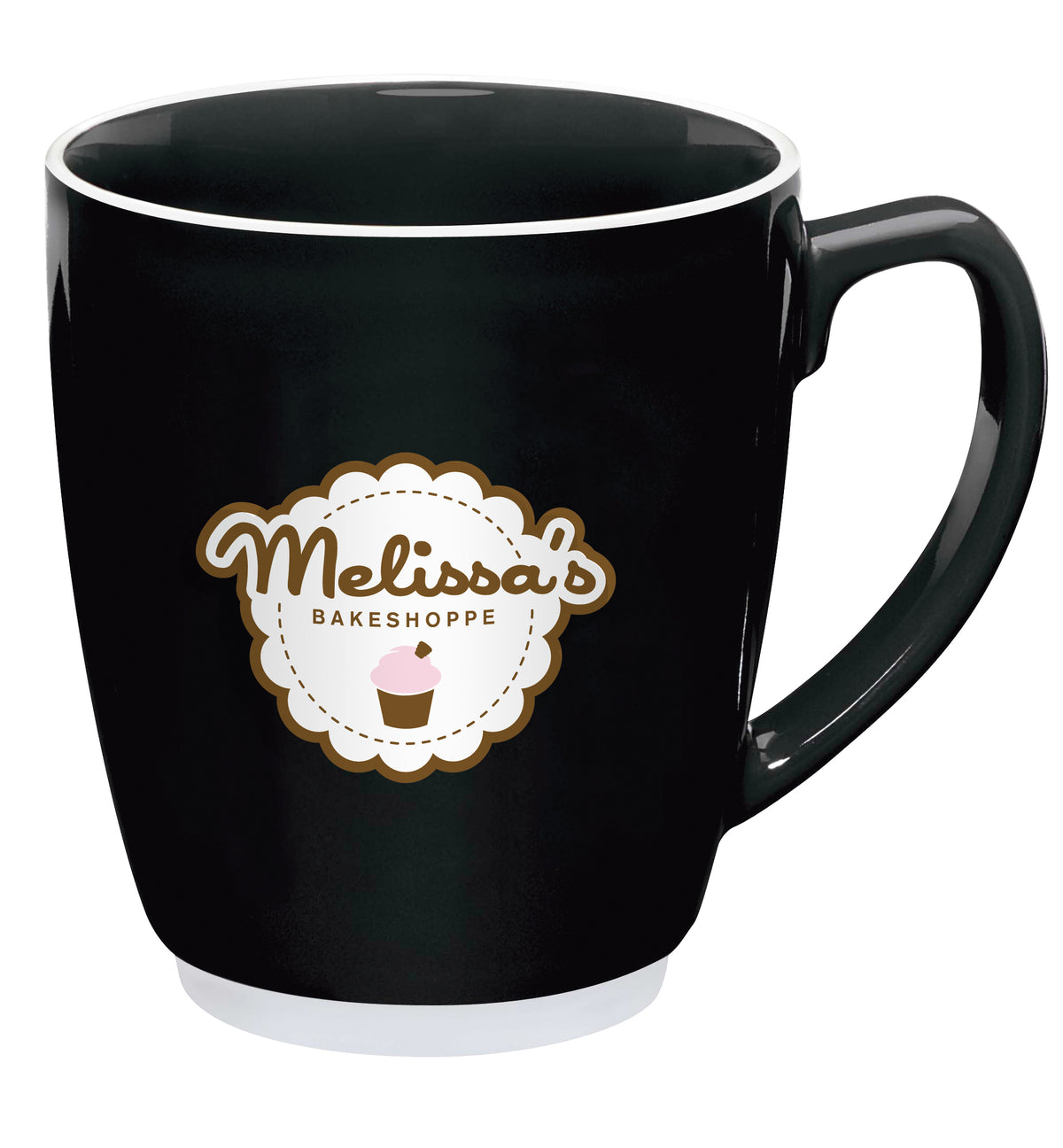 Custom logo Large Color Bistro with Accent Mug - 20 oz.
