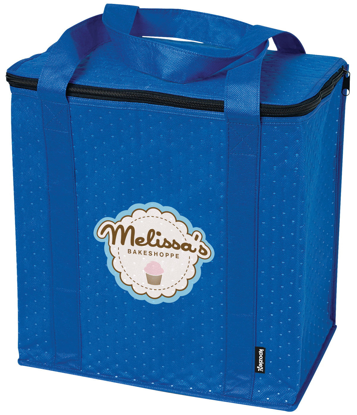 Custom logo Zippered Insulated Grocery Tote