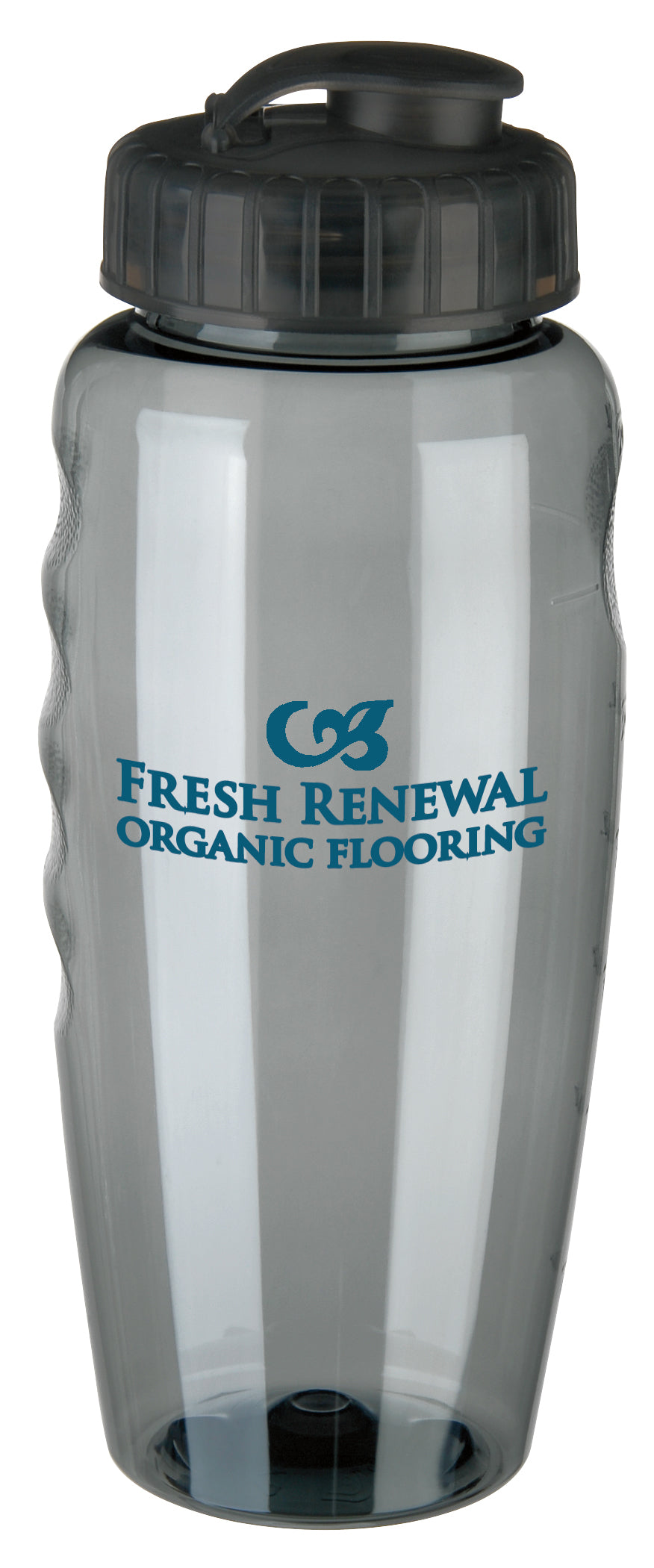 Custom logo Gripper Poly-Clear® Bottle - 31 oz.