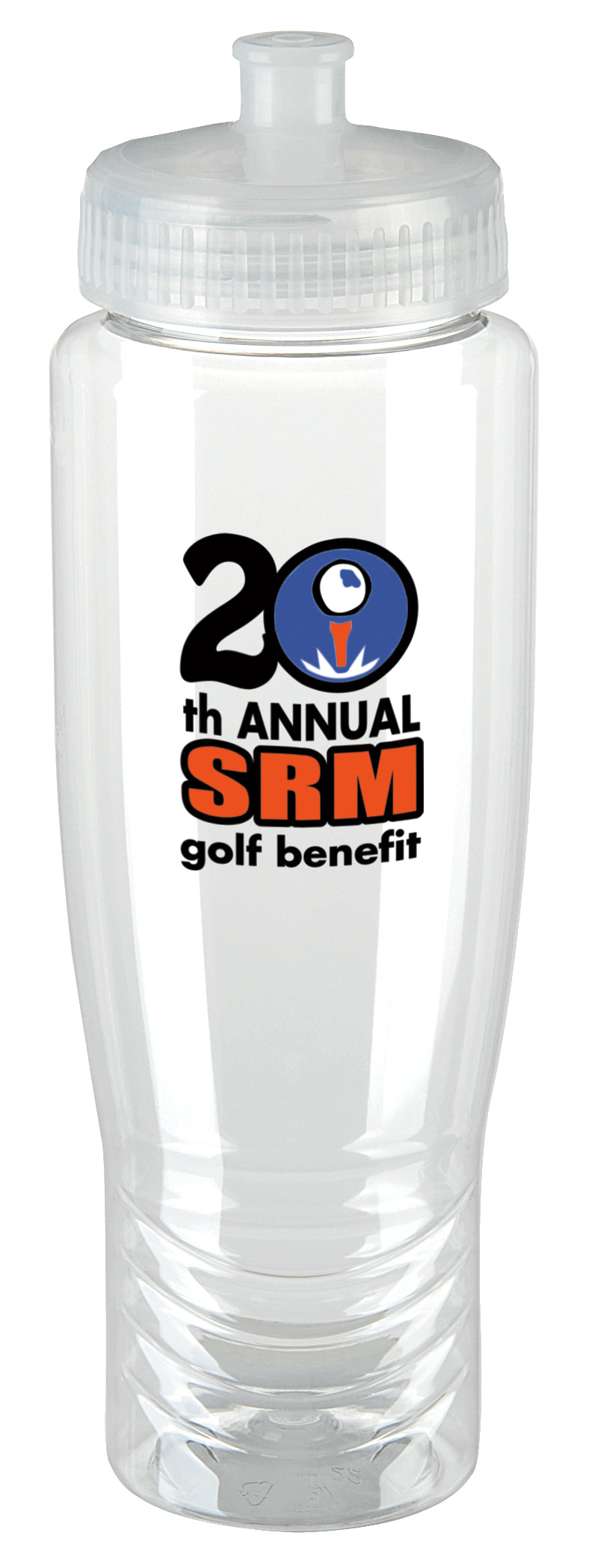 Custom logo Poly-Clean® Bottle - 27 oz.