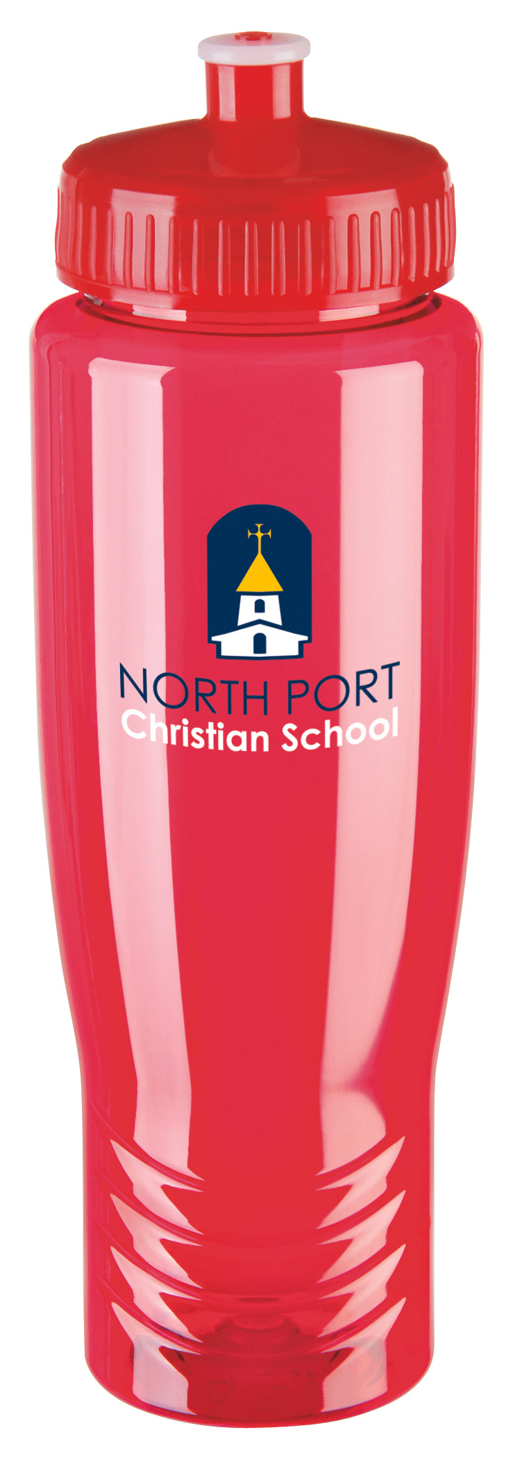 Custom logo Poly-Clean® Bottle - 27 oz.