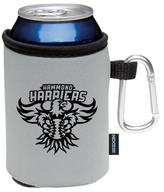 Collapsible Can Cooler with Carabiner