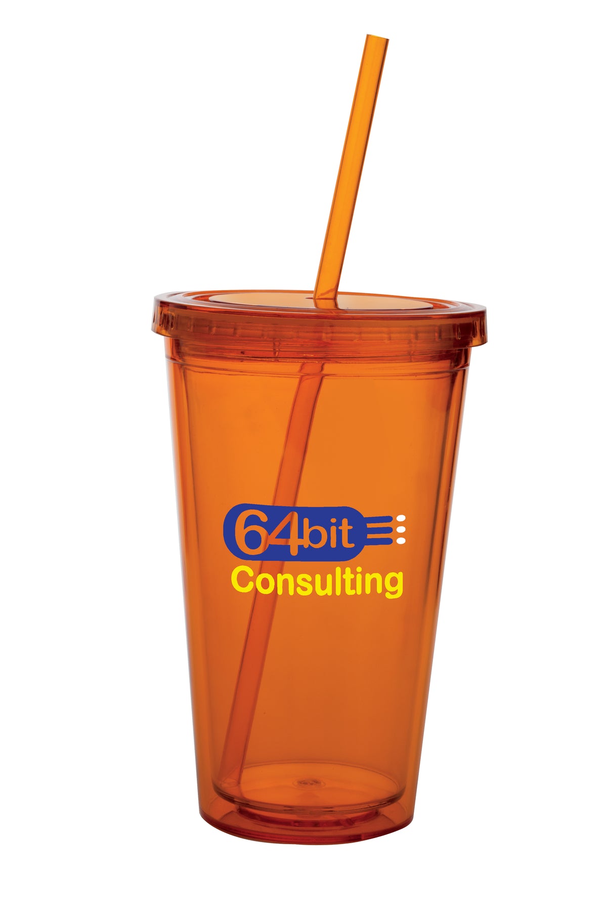 Custom logo Double Wall Acrylic Tumbler - 18 oz.