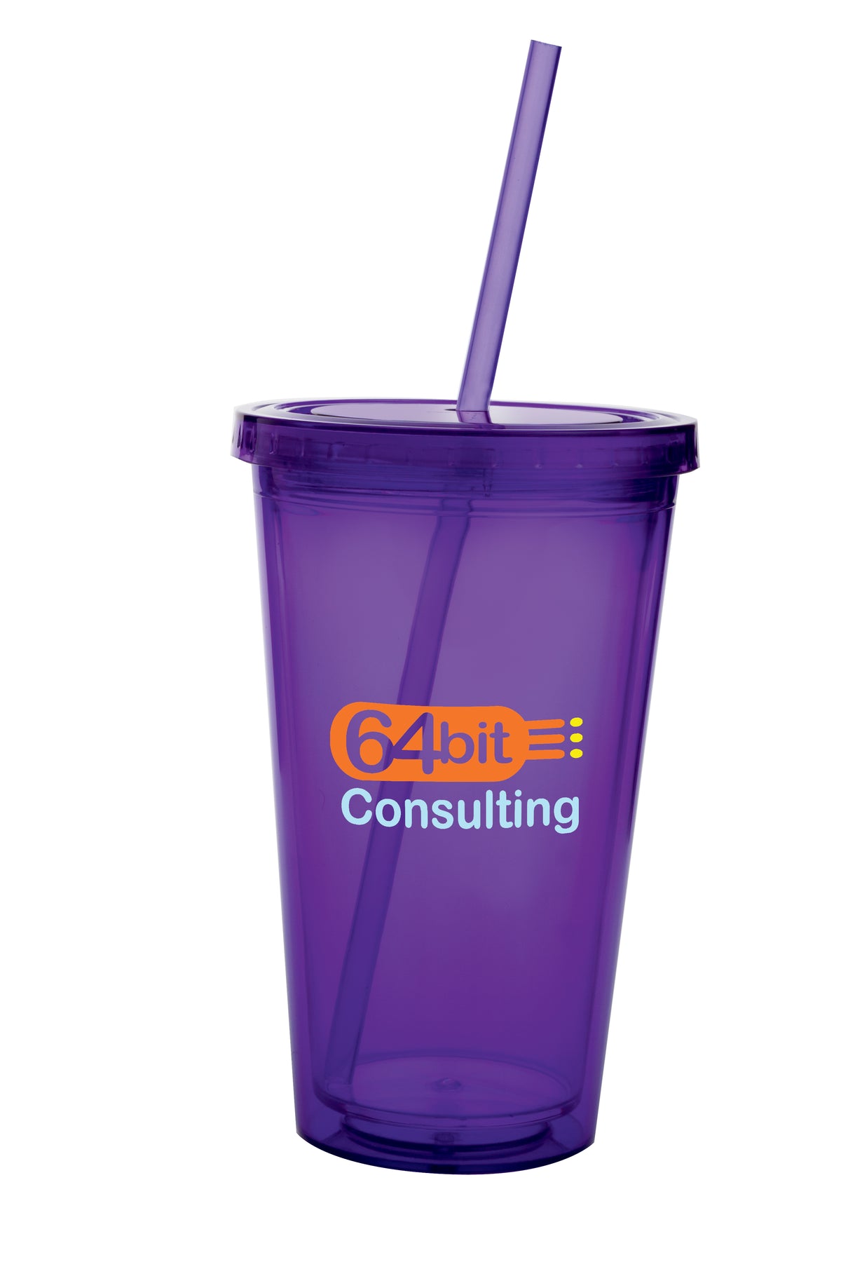 Custom logo Double Wall Acrylic Tumbler - 18 oz.