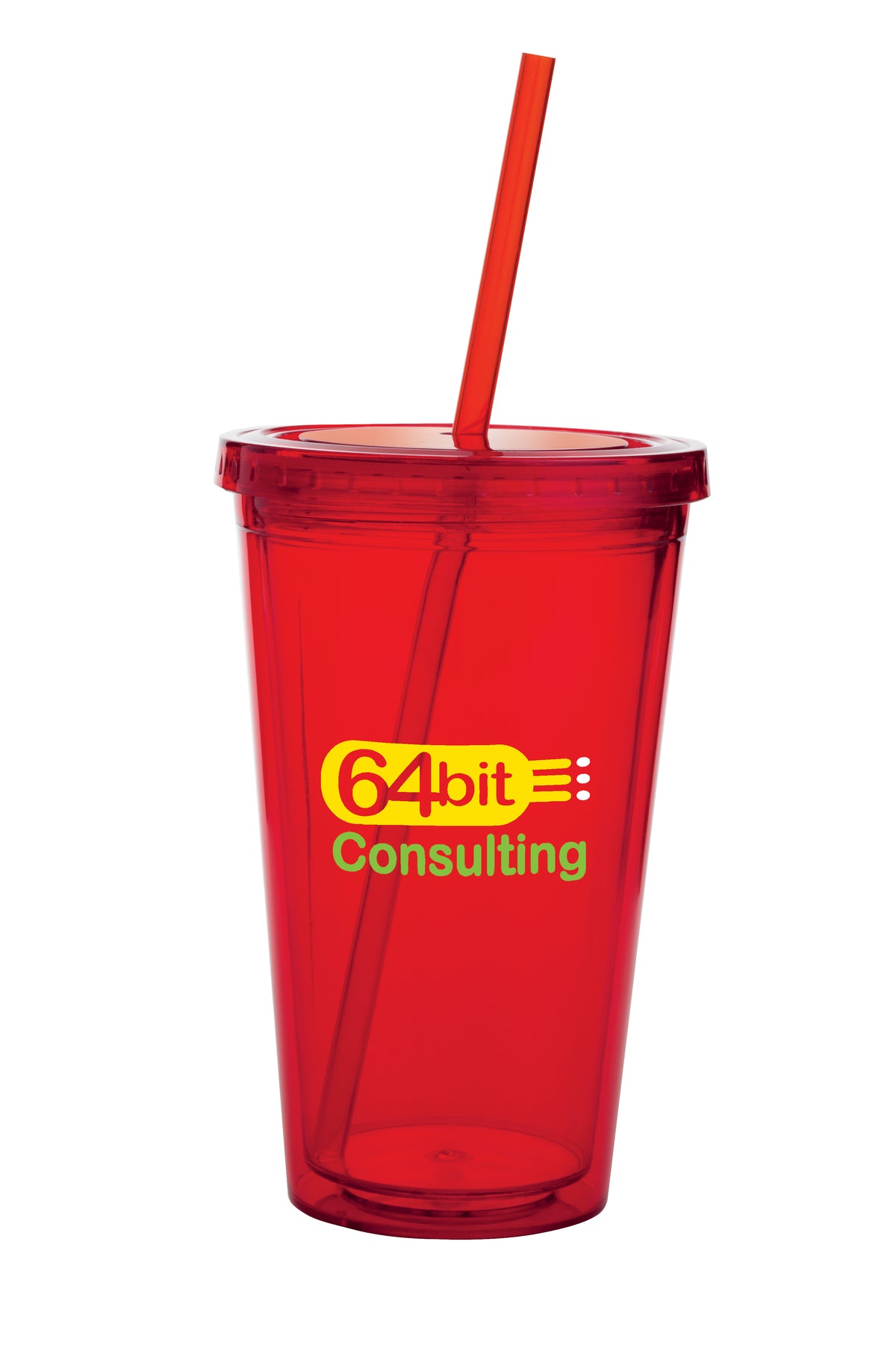 Custom logo Double Wall Acrylic Tumbler - 18 oz.