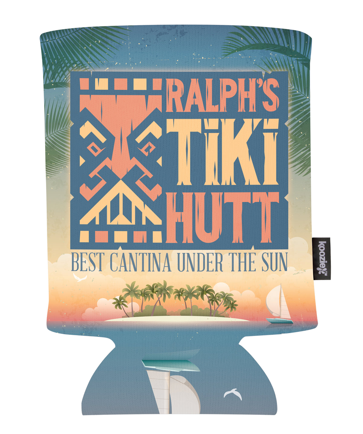 Custom logo Full-Color Neoprene Can Cooler