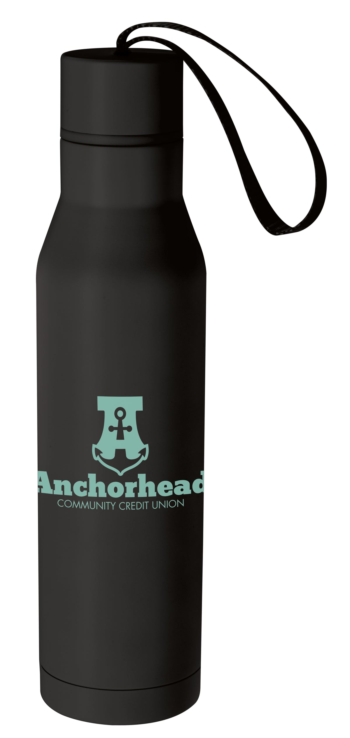 Custom logo Vacuum Insulated Bottle with Carry Loop - 18 oz.