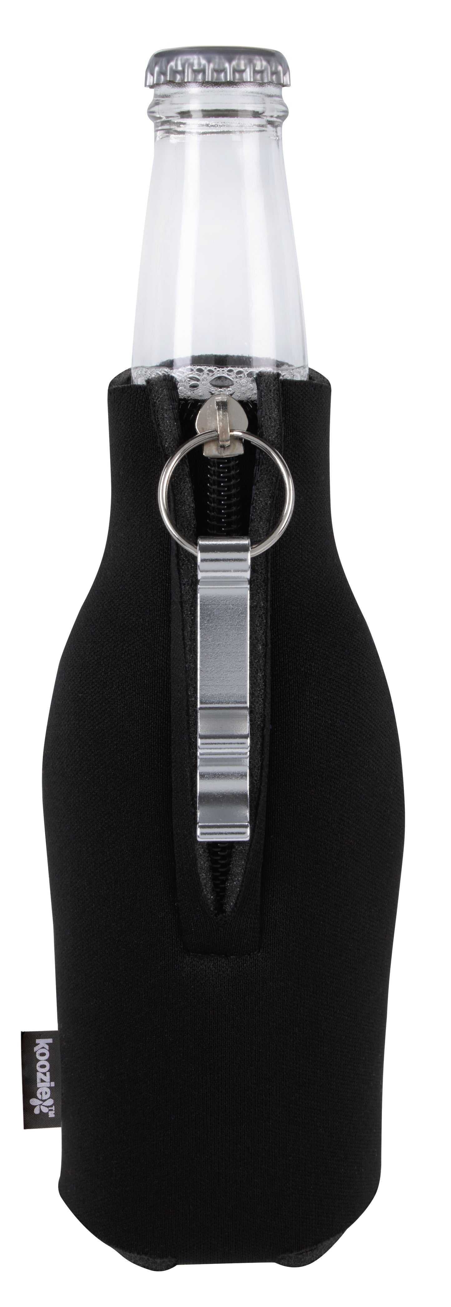 Zip-Up Bottle Cooler with Opener