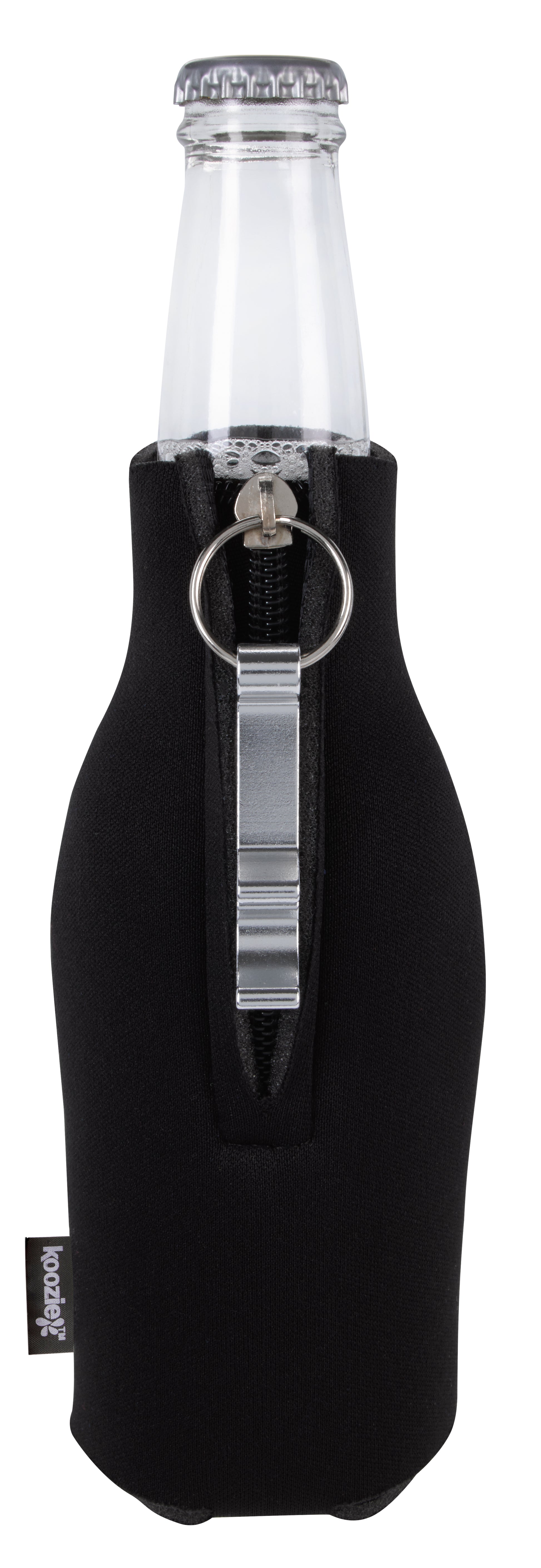 Zip-Up Bottle Cooler with Opener