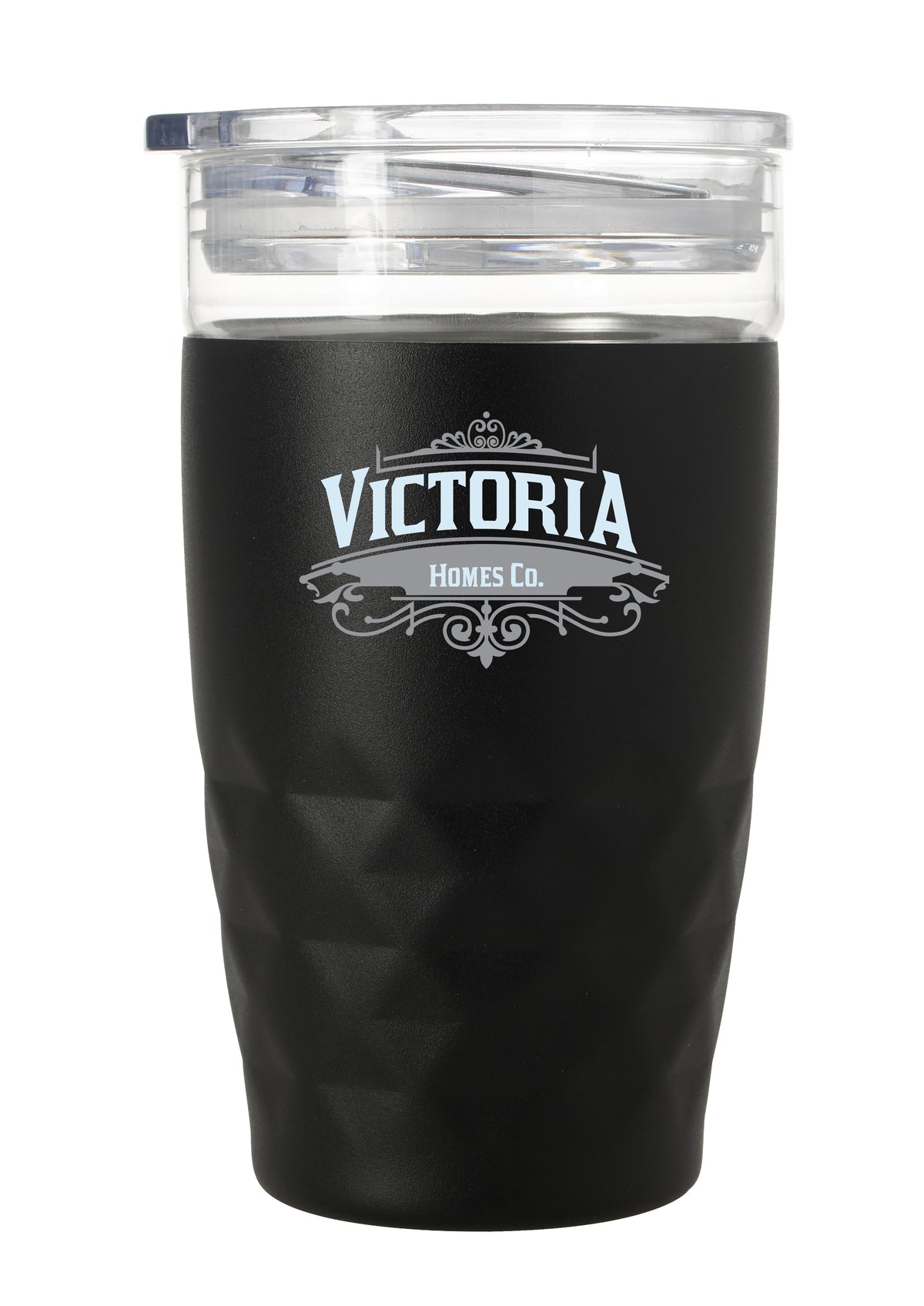 Custom logo Howard Glass Vacuum Tumbler - 14 oz.