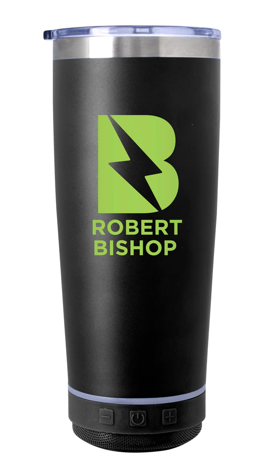 Tumbler with Wireless Speaker - 20 oz.