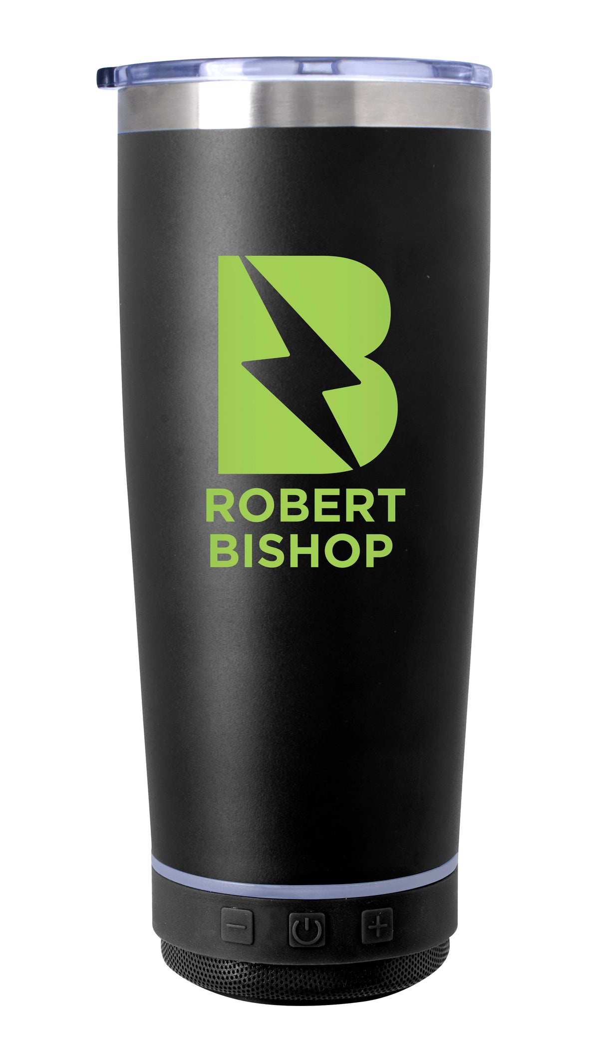 Custom logo Tumbler with Wireless Speaker - 20 oz.