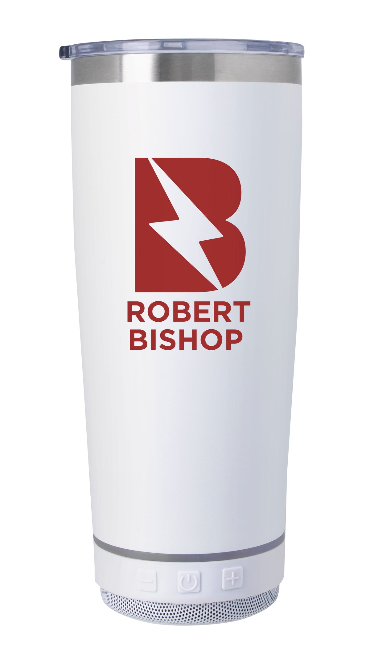 Custom logo Tumbler with Wireless Speaker - 20 oz.