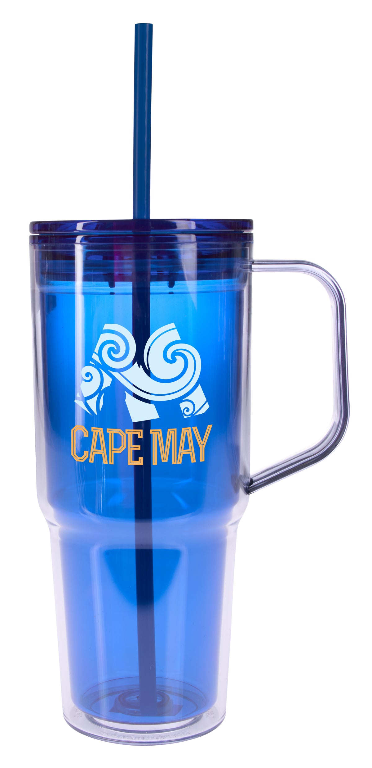 Custom logo Clair Recycled Acrylic Travel Tumbler - 30 oz.