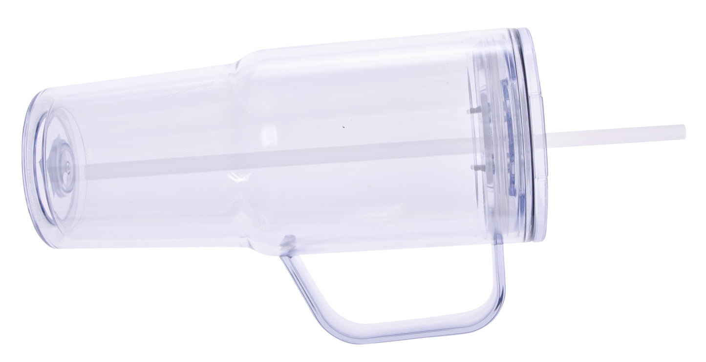 Clair Recycled Acrylic Travel Tumbler - 30 oz.