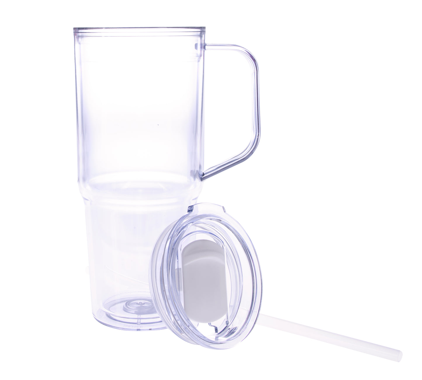 Clair Recycled Acrylic Travel Tumbler - 30 oz.