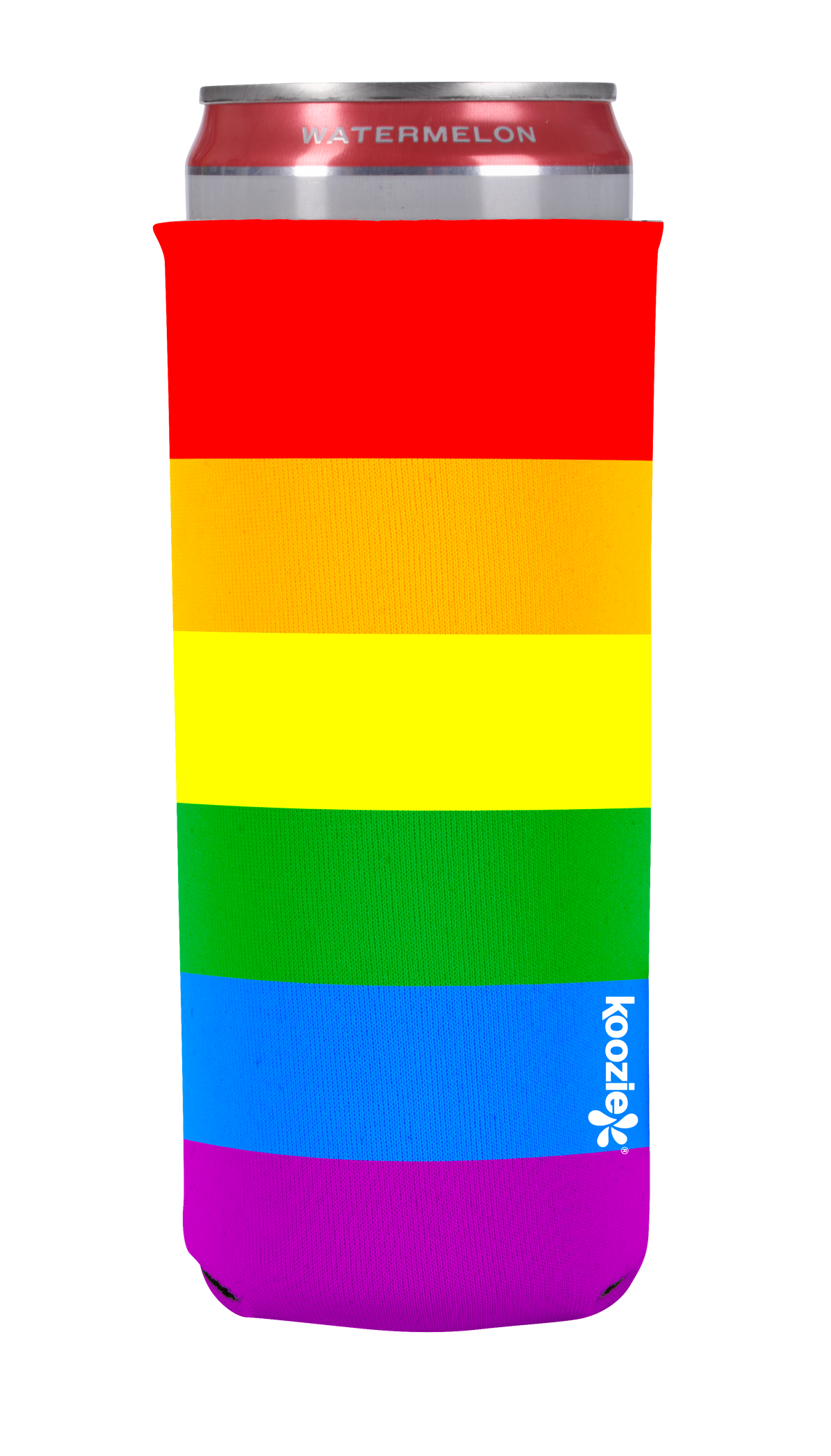 Custom logo britePix® Slim Can Cooler